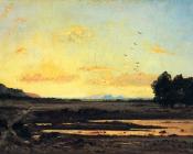 保罗 卡米尔 吉谷 : Rememberance of la Caru, Sunset